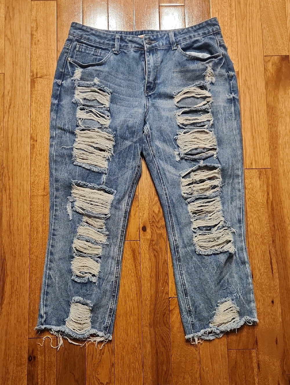 Hot Kiss Light Blue Denim Jeans Size 14